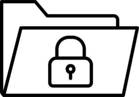 Secure Data Vector Icon