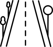 Highway Vector Icon