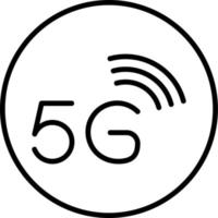 5g Vector Icon