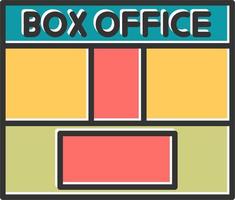 Box Office Vector Icon