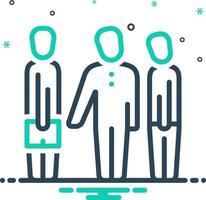 mix icon for introduction vector