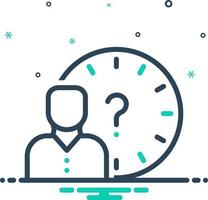mix icon for when vector