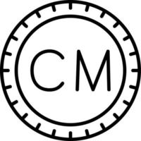 Cameroon Dial code Vector Icon