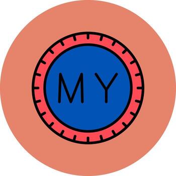 Malaysia Dial code Vector Icon