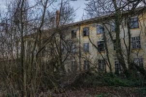 abandoned and factory terrain photo