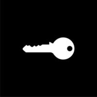 Silhouette of the Key for Icon, Symbol, Sign, Pictogram, Website, Apps, Art Illustration, Logo or Graphic Design Element. Vector Illustration