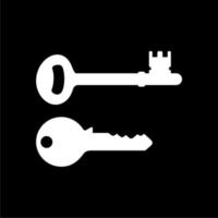 Silhouette of the Key for Icon, Symbol, Sign, Pictogram, Website, Apps, Art Illustration, Logo or Graphic Design Element. Vector Illustration