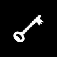 Silhouette of the Key for Icon, Symbol, Sign, Pictogram, Website, Apps, Art Illustration, Logo or Graphic Design Element. Vector Illustration