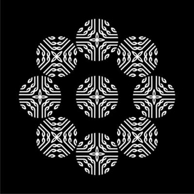 Ornamental Motifs Pattern Circle-Shaped for Decoration, Motifs Pattern, Ornate, Background, Website or Graphic Design Element. Vector Illustration