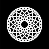 Ornamental Motifs Pattern Circle-Shaped for Decoration, Motifs Pattern, Ornate, Background, Website or Graphic Design Element. Vector Illustration