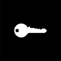 Silhouette of the Key for Icon, Symbol, Sign, Pictogram, Website, Apps, Art Illustration, Logo or Graphic Design Element. Vector Illustration