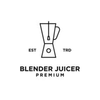 blender icon design minimalist logo vector