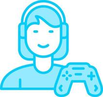 Gamer Vector Icon