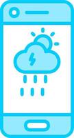 Weather App Vector Icon