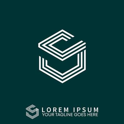 letter or word S font in cutting 3D hexagon image graphic icon logo design abstract concept vector stock. Can be used as a symbol related to initial or monogram