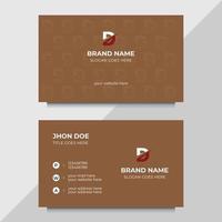 Modern Business Card Template vector