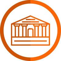 Parthenon Vector Icon Design