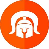 Roman Helmet Vector Icon Design