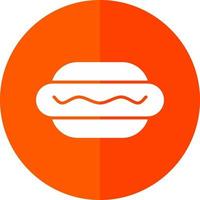 Hot Dog Vector Icon Design