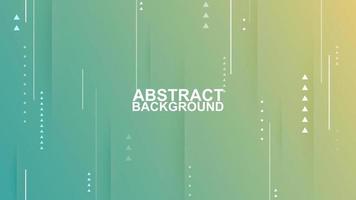 resumen moderno geométrico verde y amarillo antecedentes con línea, puntos y triángulo forma vector ilustraciones eps10