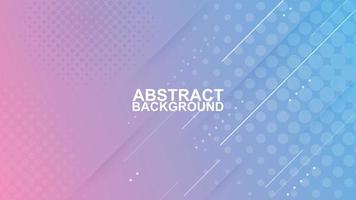 abstract modern halftone, line and dots shape in pink and blue background vector illustrations EPS10