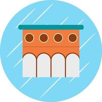 Aqueduct Vector Icon Design