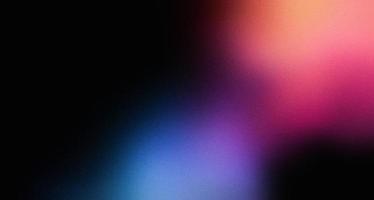 Dark grainy color gradient background, purple red orange blue black colors banner poster cover abstract design photo