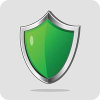 Green Shield Protection vector