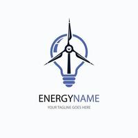 renewable energy logo template design vector