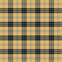 Tartan Plaid With Night Color Pattern. vector