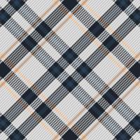 Tartan Plaid With Night Color Pattern. vector