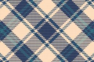 Tartan Plaid With Night Color Pattern. vector