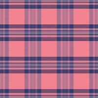 Tartan Plaid With Night Color Pattern. vector