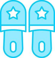 Slippers Vector Icon