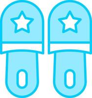 Slippers Vector Icon