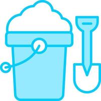 Sand Bucket Vector Icon