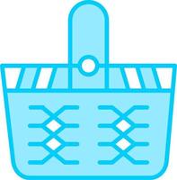 Picnic Basket Vector Icon