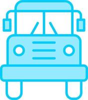 School Bus Vector Icon