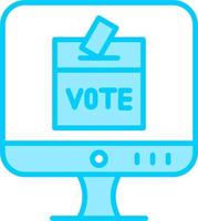 Online Voting Vector Icon