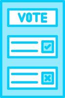 Ballot Vector Icon