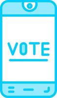 Online Voting Vector Icon