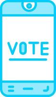 Online Voting Vector Icon