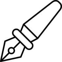 Fountain Pen Vector Icon