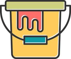 Paint Bucket Vector Icon