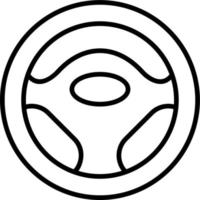 Steering Wheel Vector Icon