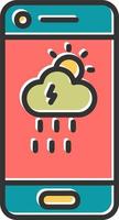 Weather App Vector Icon