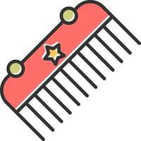 Hair Comb Vector Icon