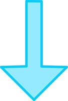Down Arrow Vector Icon