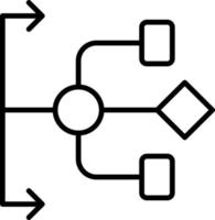 Flowchart Vector Icon