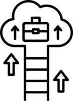 Career Path Vector Icon